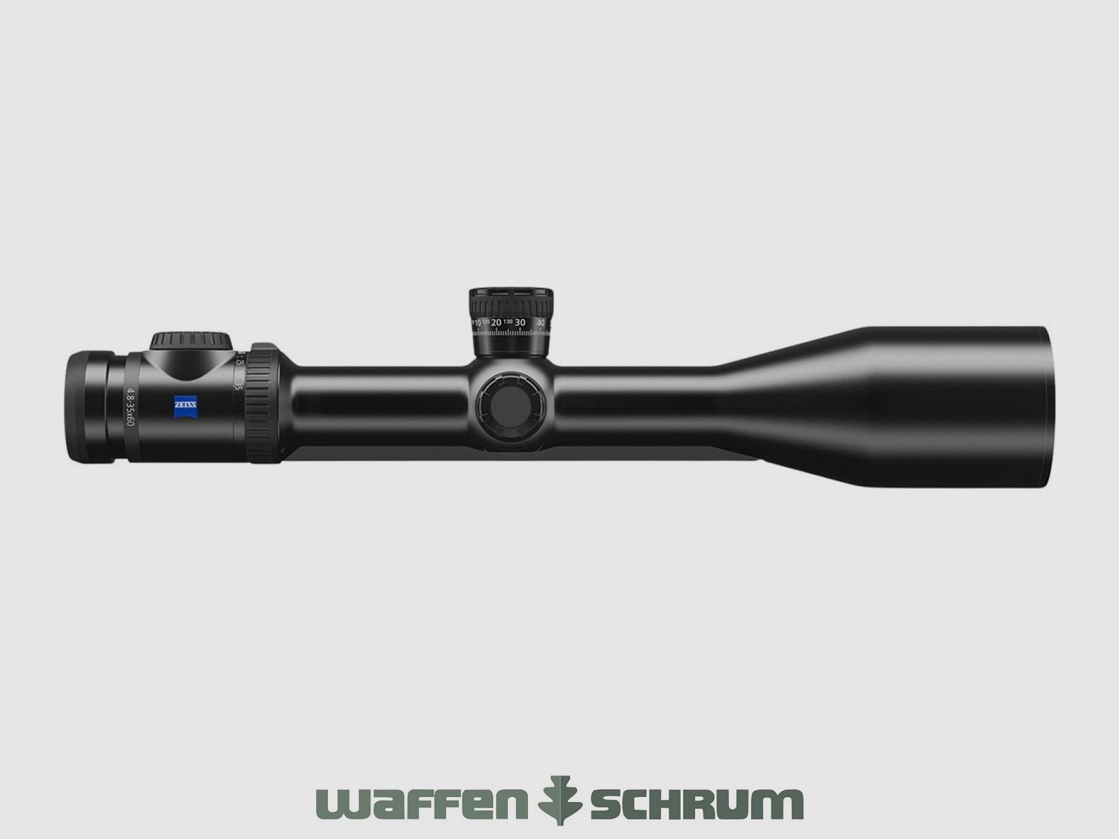 Zeiss Victory V8 - 4,8-35x60 M / 30mm middenbuis met rail voor snelle verstelling van het richtkruis hoogte + zijde