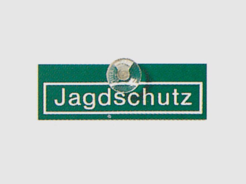 Autoschild Jagdschutz