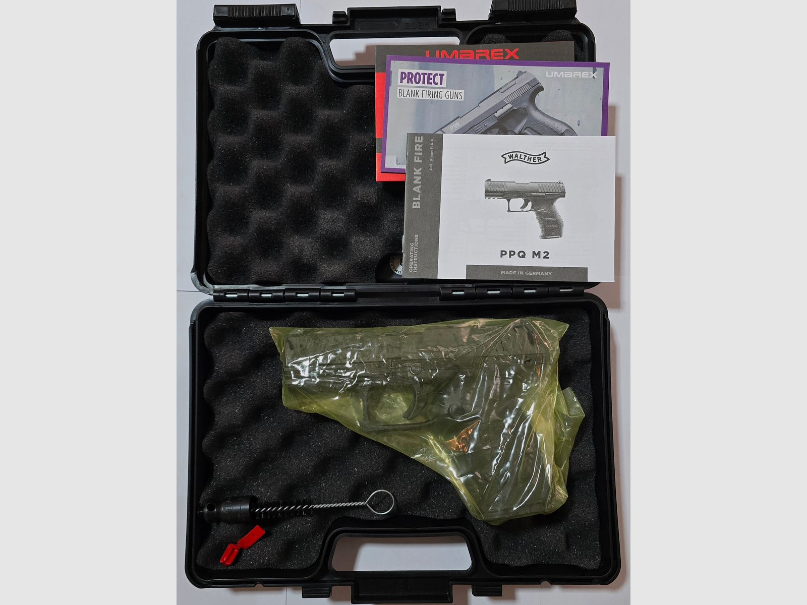 PPQ M2 Walther 9mm PAK Schreckschuss SRS