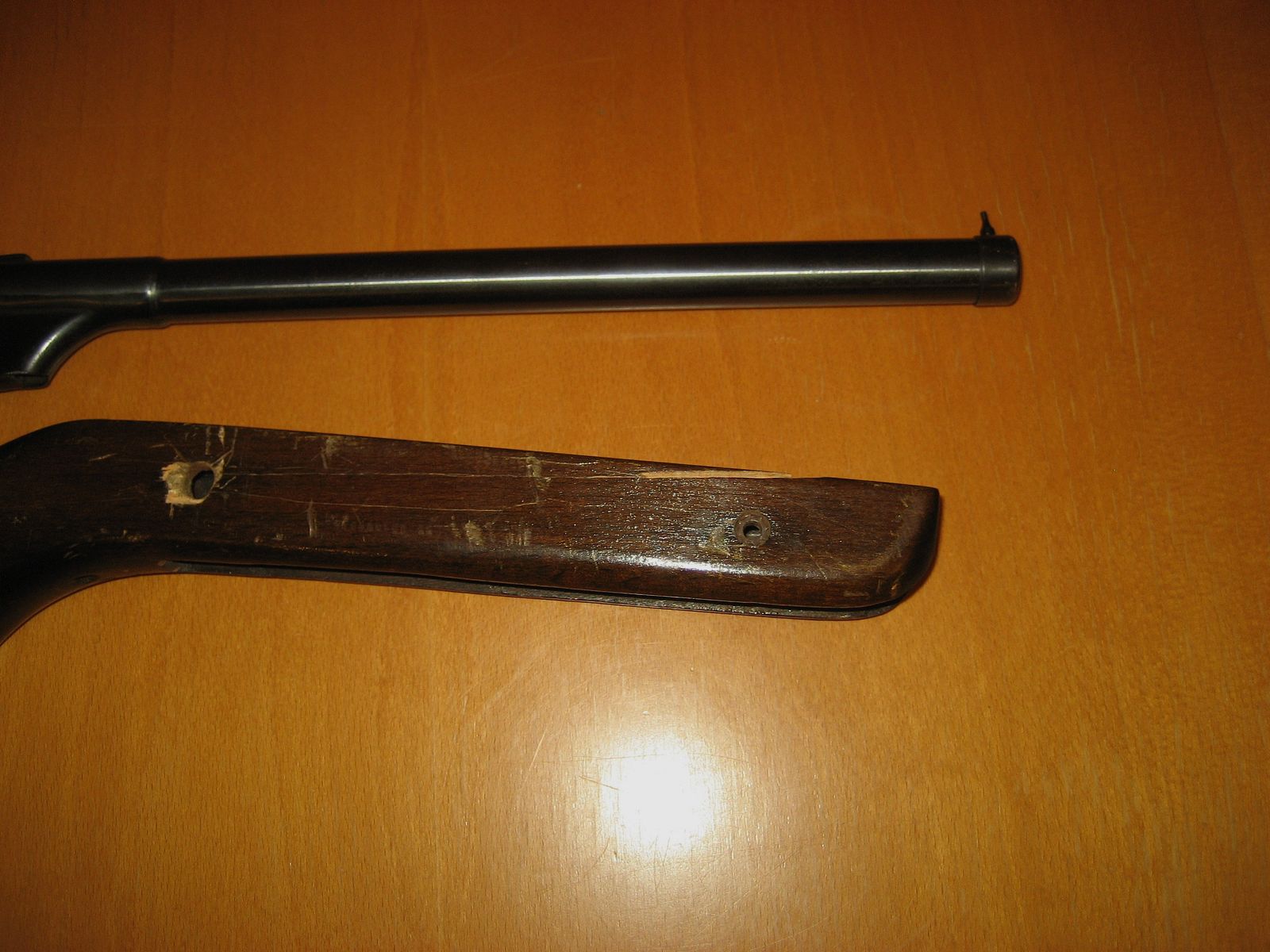 Diana Luftgewehr 16 zerlegt