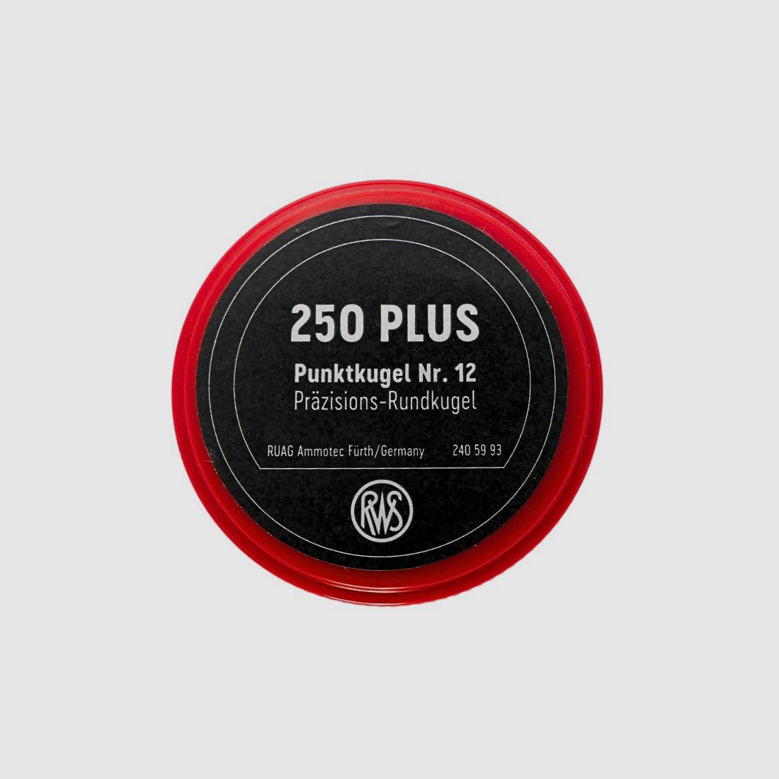 RWS Punktkugel Nr.12 Plus 4,61mm Diabolo Munition