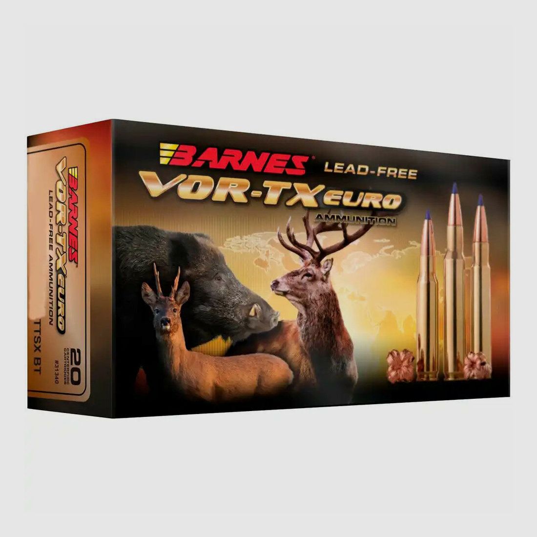 Barnes 8x57JS TTSX 160grs / 10,4g