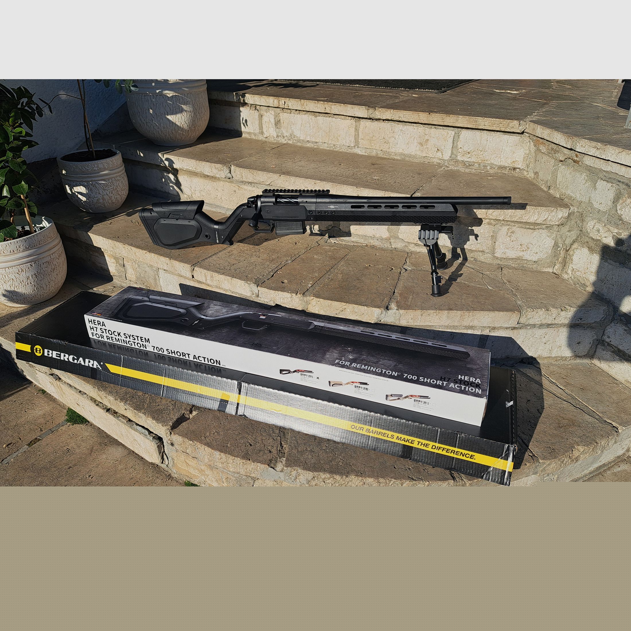 Bergara B14 Sierra extreme 18" .308 Matchabzug Hera H7