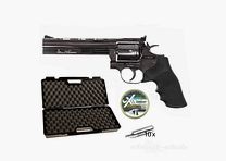 Dan Wesson 715 CO2 Revolver 6 inches 4.5mm / Steel Gray / Set
