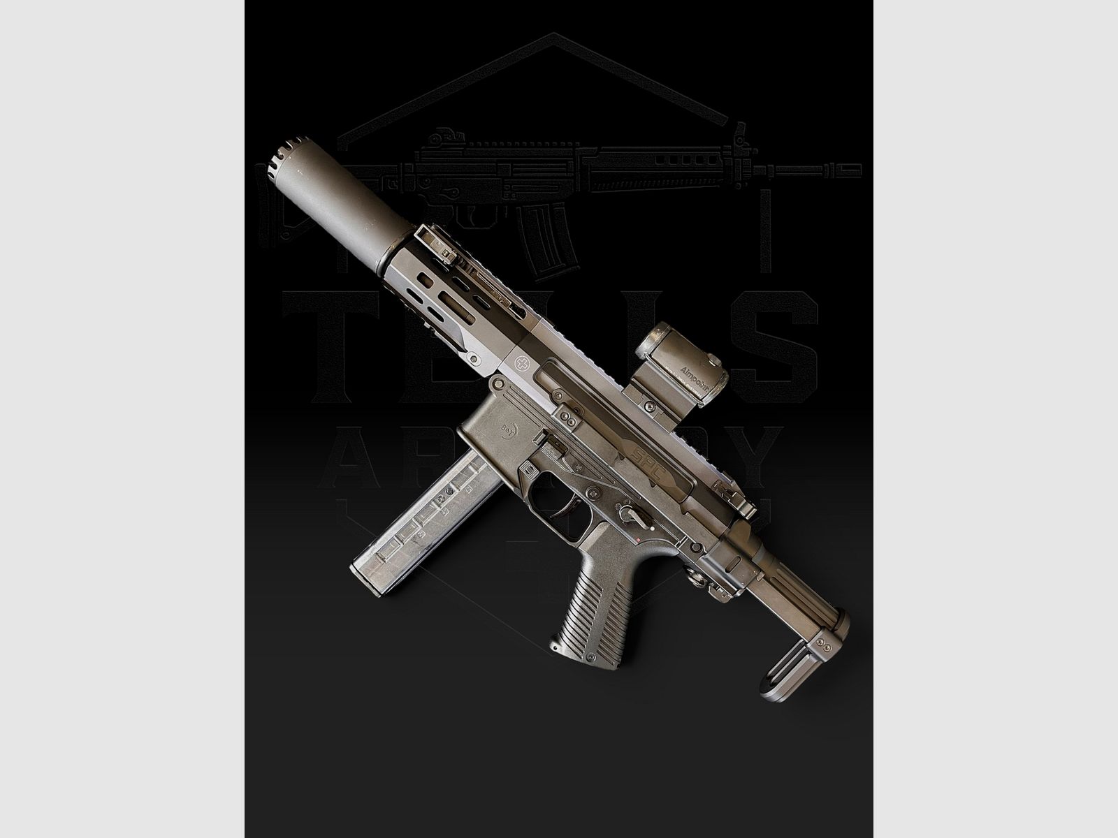 B&T SPC SD PDW, 9x19mm, BLK, Bild 4 von 4