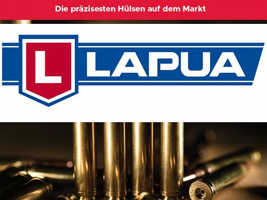 100 Stück LAPUA Hülsen .308 Win.(7,62x51mm) Boxerzündung #4PH7217C inkl. praktischem Papierladebrett