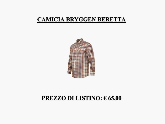 Beretta – Chemise Bryggen Riverbank Lodge Check