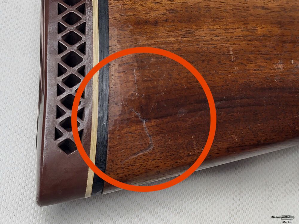Heym double-barreled rifle