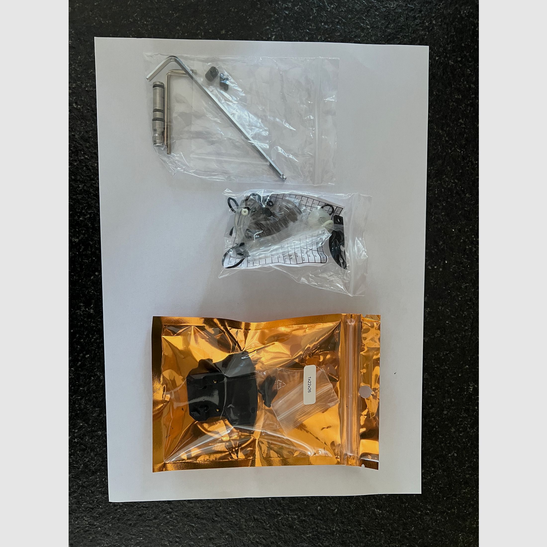 Pistola ad aria compressa Huben GK1 F-Version con kit di esportazione