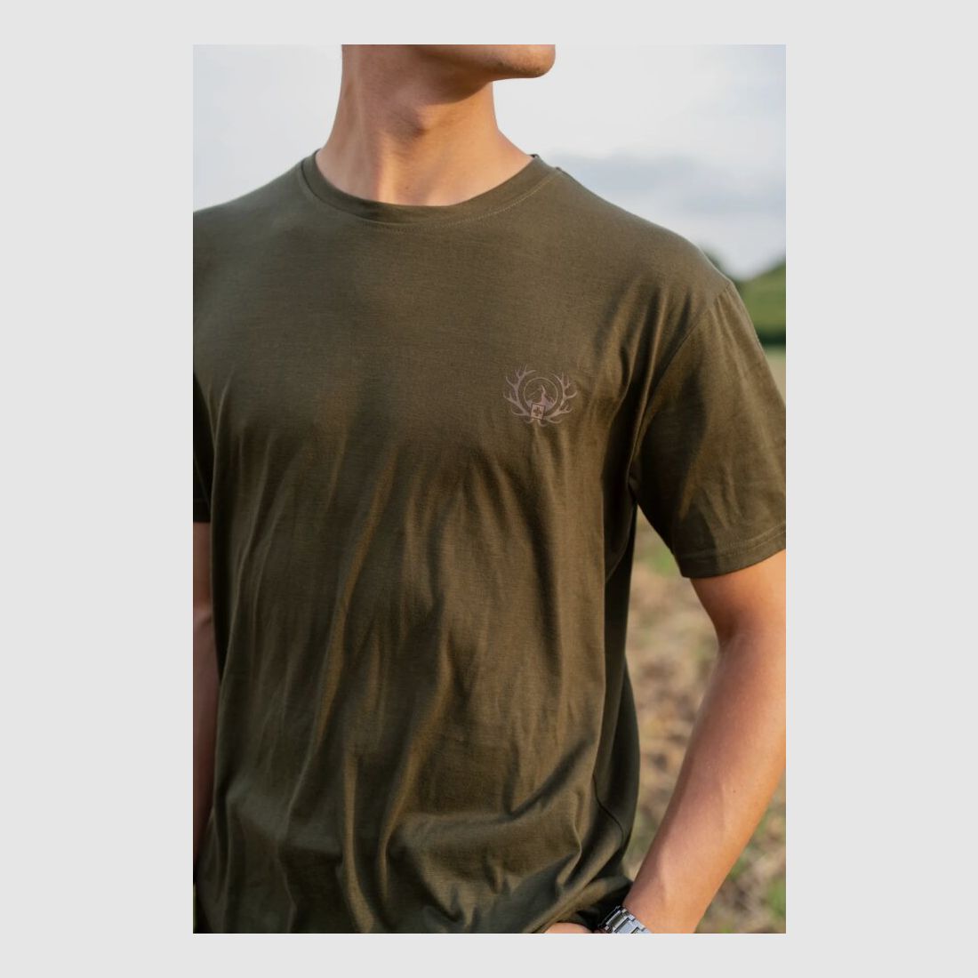 Ostermayer Jagd Merino T-Shirt Herren - 100% Merino