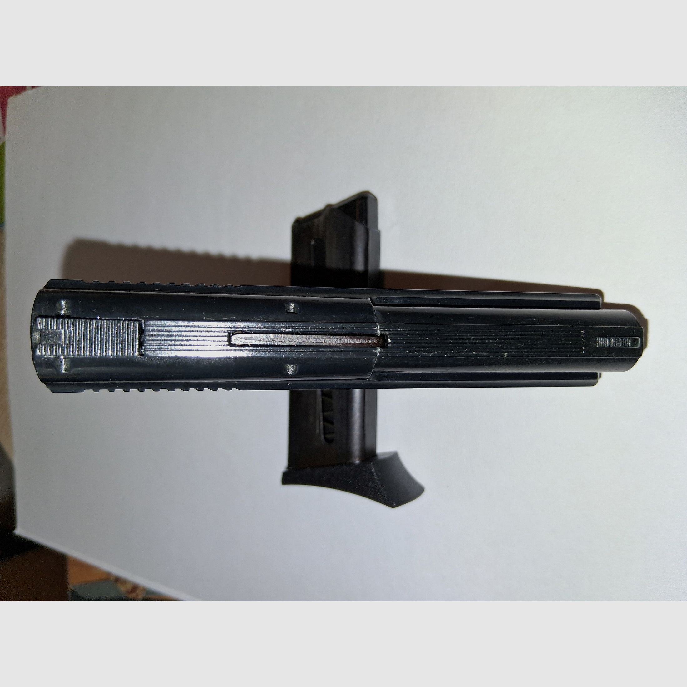 Kolekcjonerzy, uwaga!!! Rarytas!!! Rhöner SM 15-9 kal. 9 mm P.A.K. PTB-748, magazynek zapasowy, stan TOP