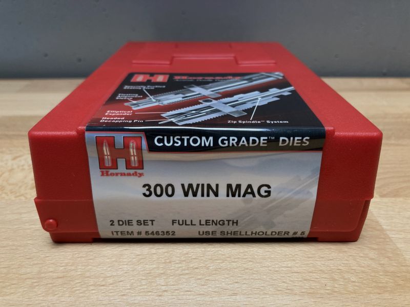 .300 Win. Mag. Hornady Custom Grade Matrizensatz