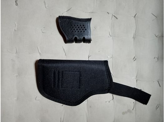 Griffgummi Griff Gummihülle Holster Pistole Revolver Universal Pistolenholster neu Waffenholster