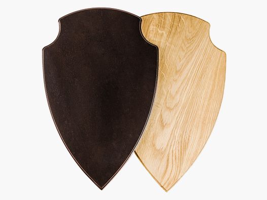 Elk schild donker eik