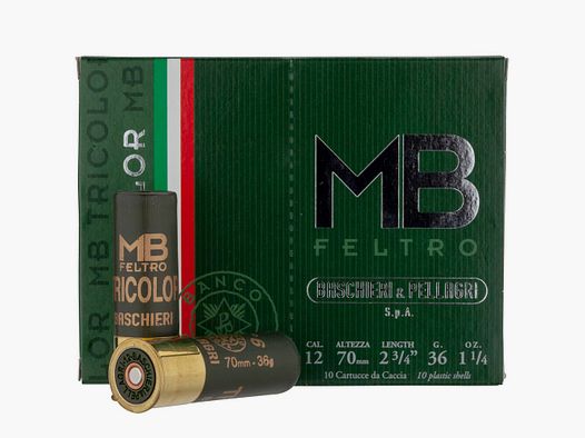 Baschieri & Pellagri 12/70 Tricolor 2.7mm 36g