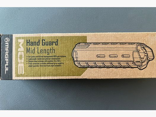 Magpul MOE Hand Guard Mid-Length MAG418-BLK Schwarz – Neu in OVP