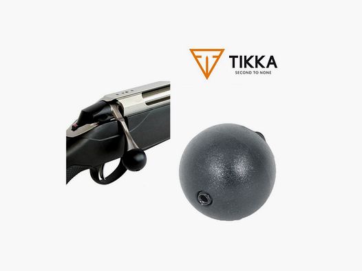 TIKKA GROßER BOLZENKNOPF SCHWARZ