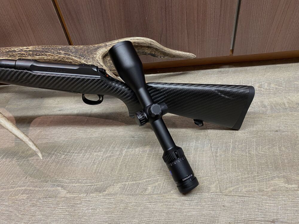 Sauer 101 Highland XTC, mit Zeiss Conquest V6 2,5-15x56 M, mit Schiene