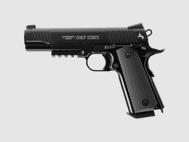 CO2-Pistole Colt M45 CQBP black Kaliber 4,5mmBB
