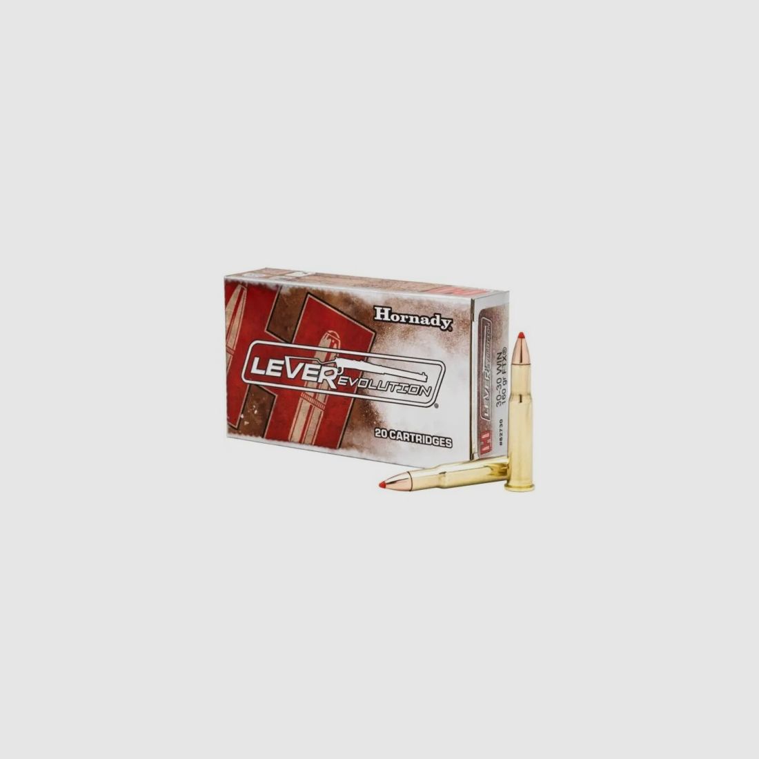 BOX MIT 20 PATRONEN HORNADY LEVER EVOLUTION 30-30WIN 150GR FTX, Bild 1 von 2