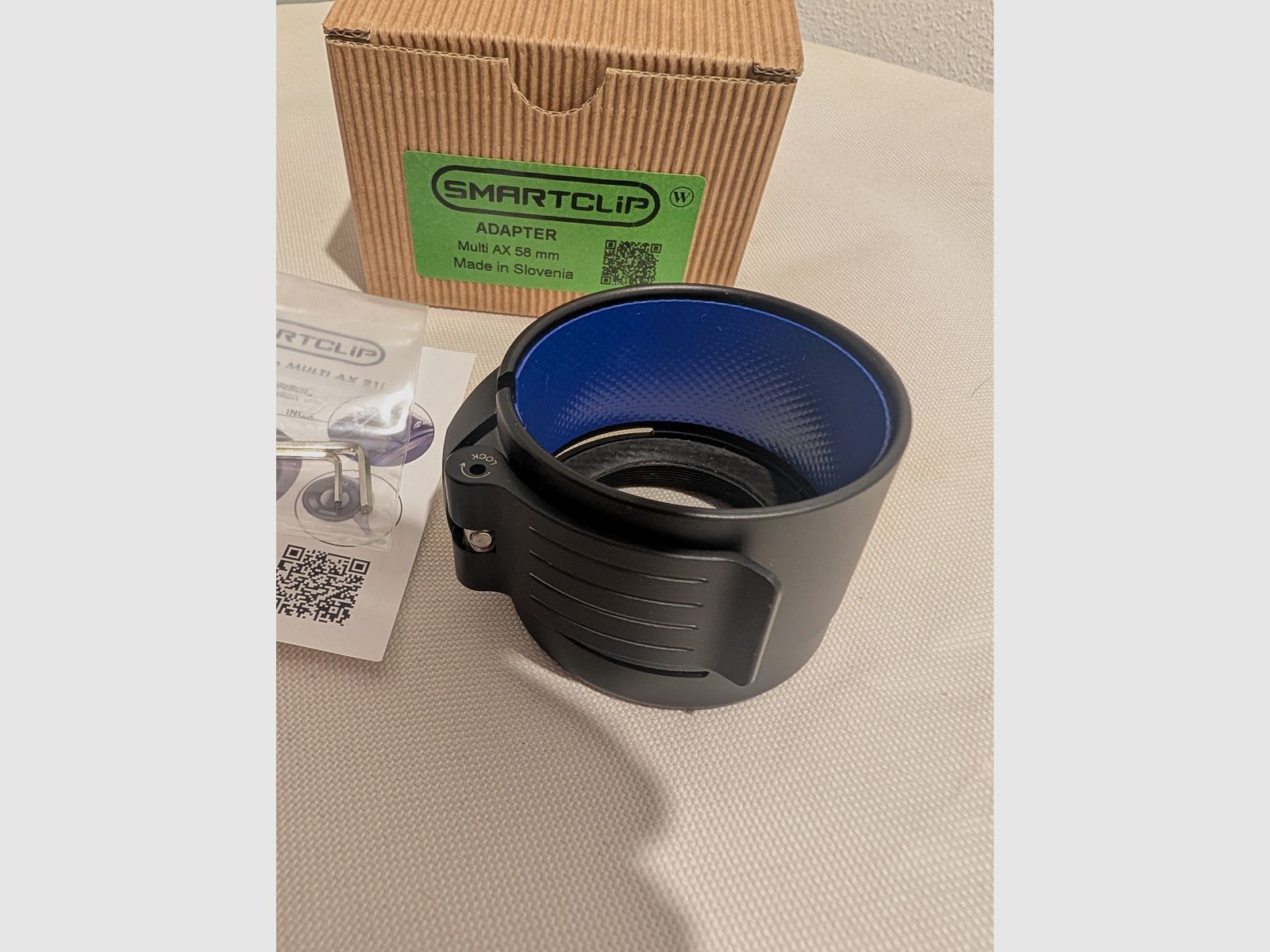 NEU / Smartclip Adapter AS Multi AX 52x0,75 / MAX 58mm / NEU