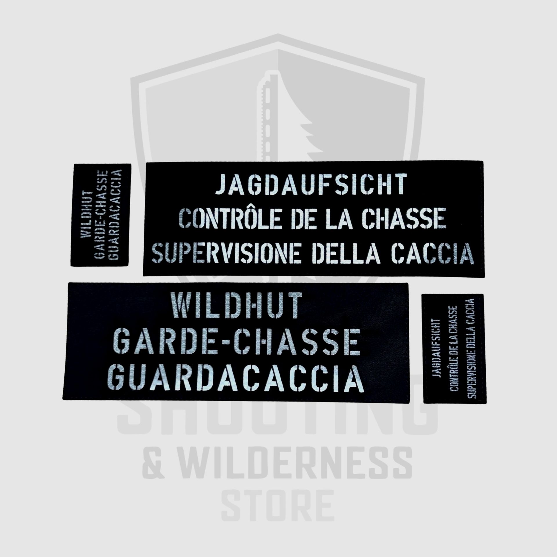 Patch Wildhut 90 x 50 mm, immagine 1 di 3