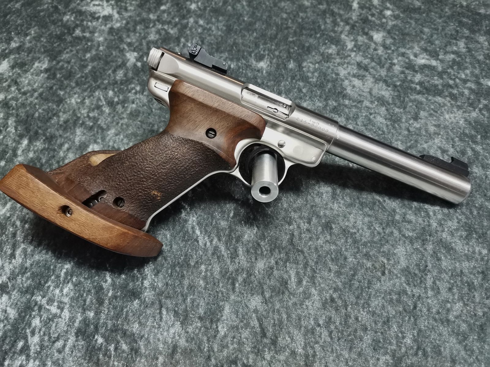 Ruger Mark II Target Matchpistole .22lr Sportpistole Stainless