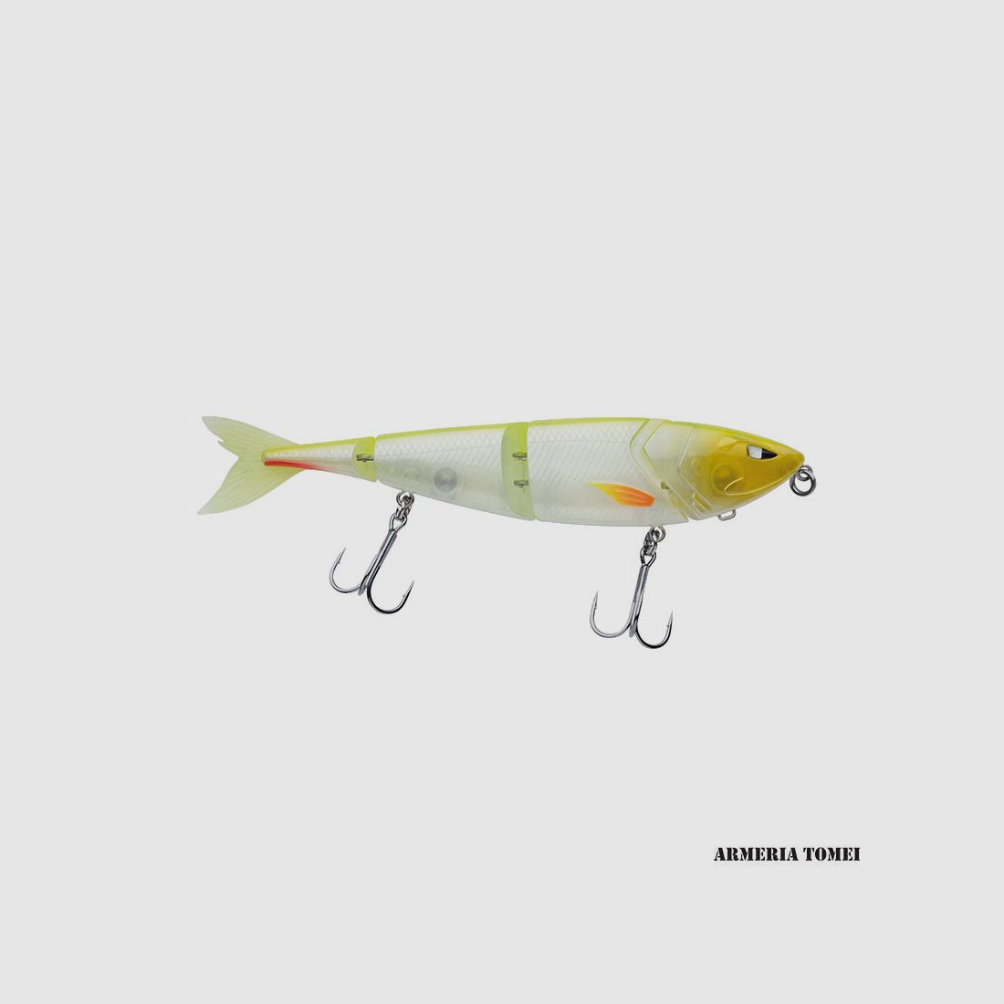 BERKLEY – ZILLA SWIMMER 190 WHITE CHARTREUSE 43g 19.0cm 0.5-1.5m
