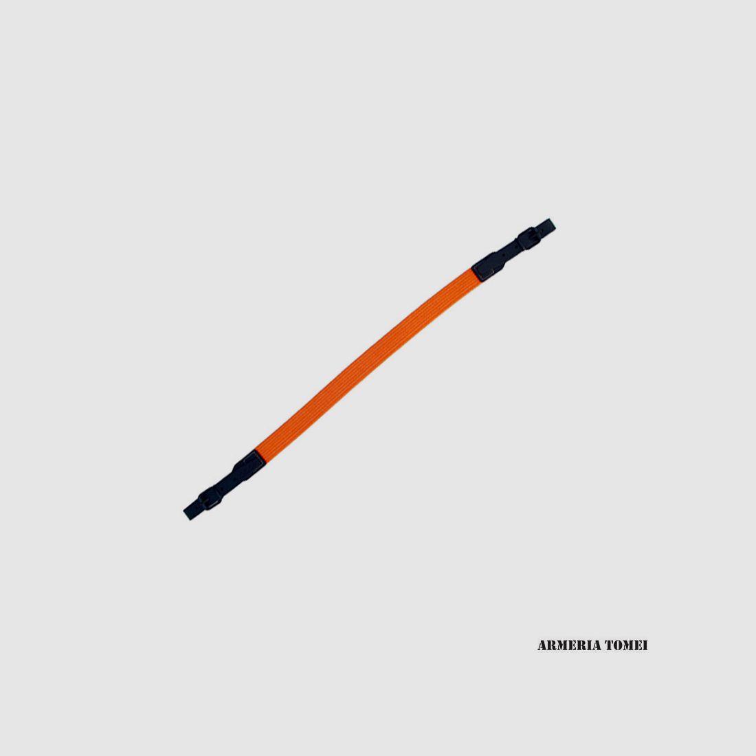 SANGLE ÉLASTIQUE ORANGE AVEC BOUCLE