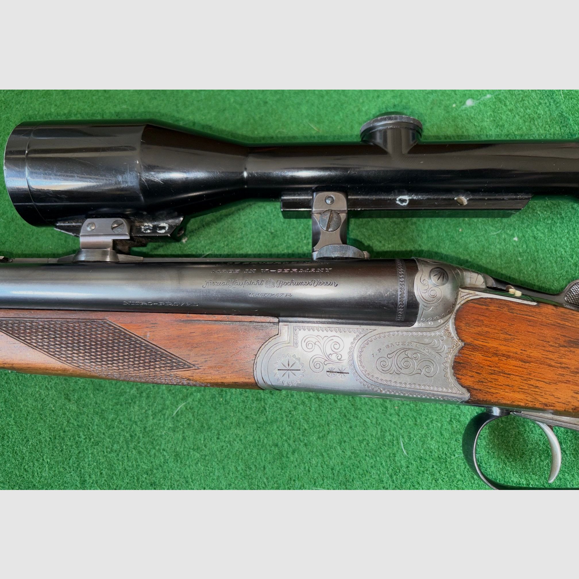 Drilling Sauer & Sohn, 7x57R, 16/70, .22 Hornet ESL