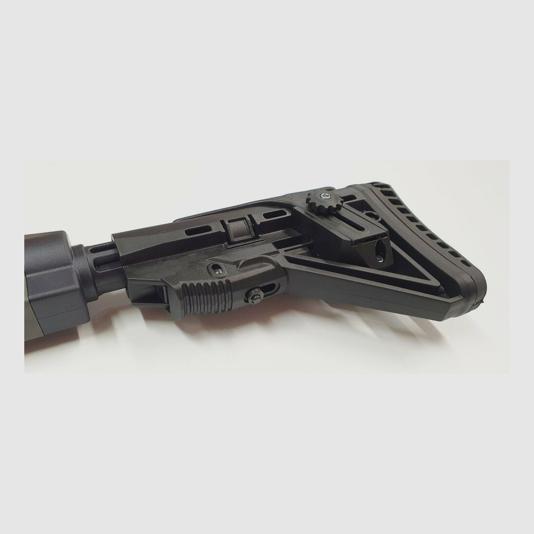Schwaben Arms GmbH SAR M41 / HK41 / HK G3 crosse avec crosse télescopique GWMH SPC AR, complète avec pièce de base