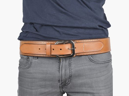 Westerngürtel XXL .38/.357 braun