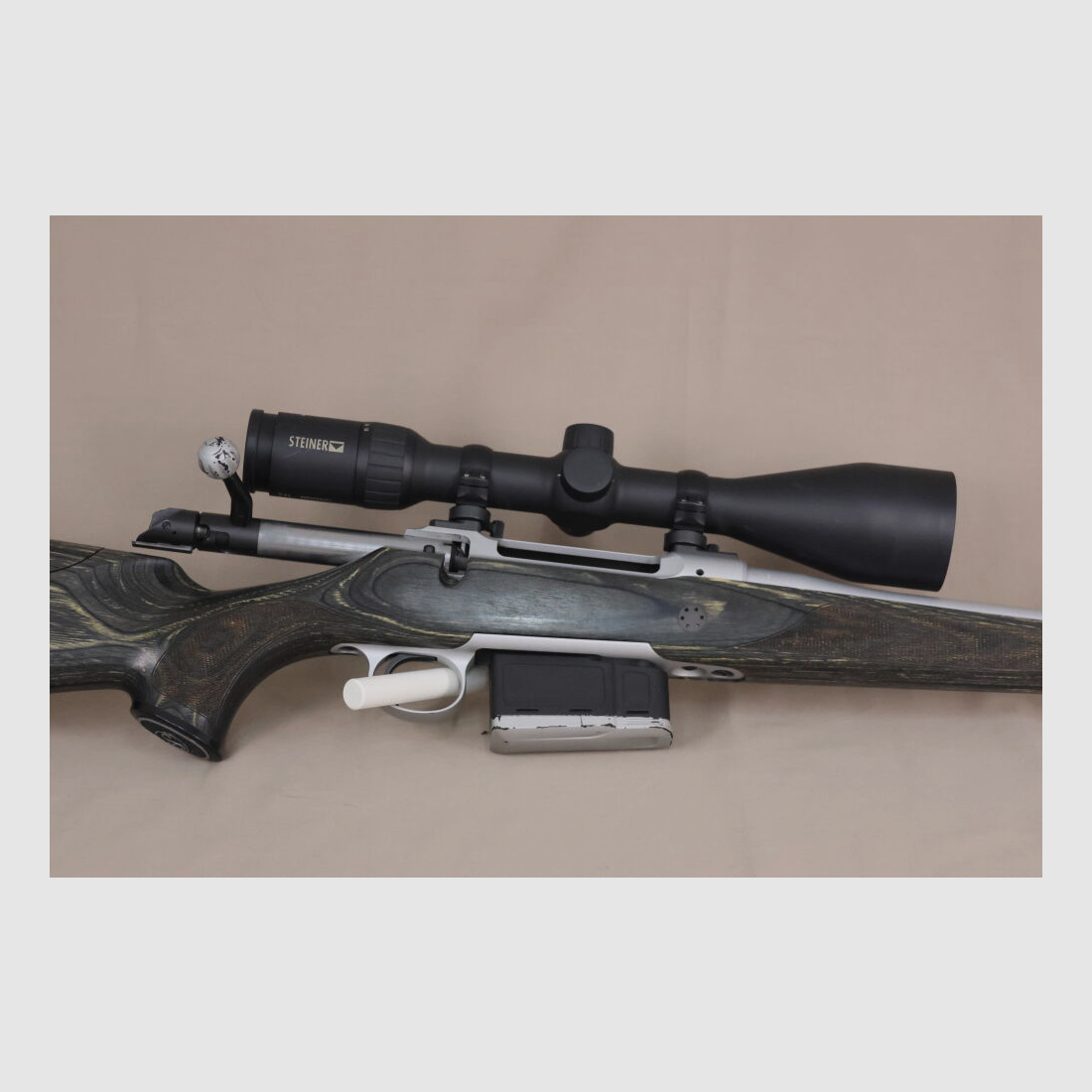 Sauer 101 Alaska // Gewinde // höhenverstellb. Schichtholzschaft // Steiner ZF mit LP!!