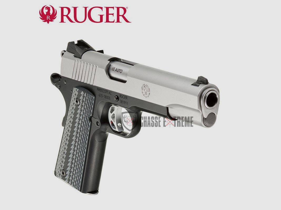 Pistole RUGER SR1911 Lightweight 8+1 Schuss 5" Kal. 45 auto, Bild 2 von 4