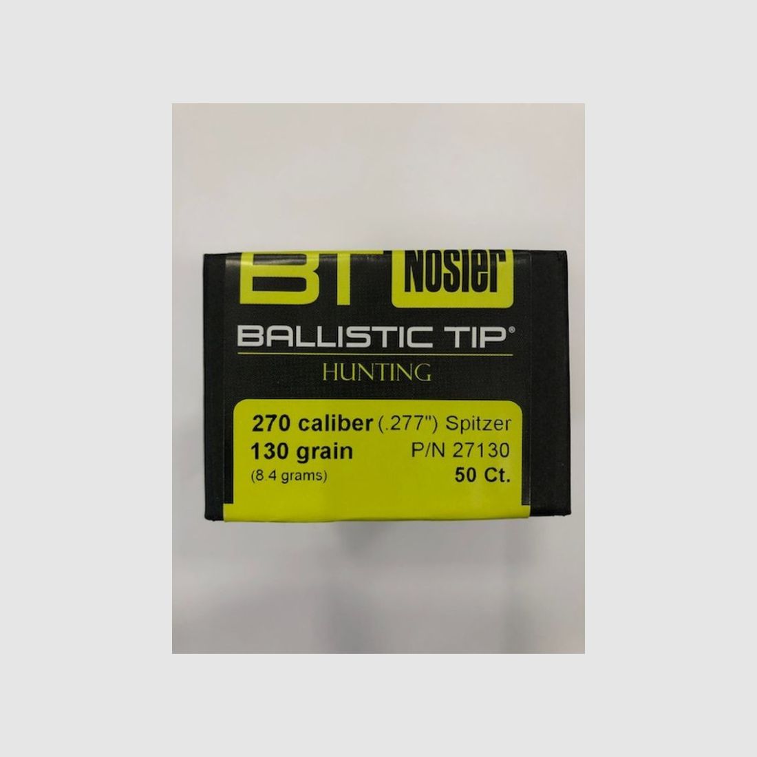 NOSLER B TIP GESCHOSSE C270 GR 130 QT50, Bild 1 von 2