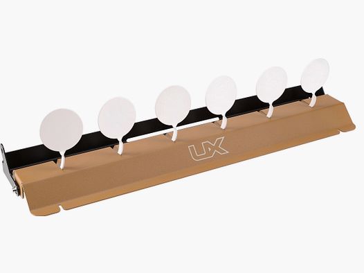 Steel folding target 6-piece