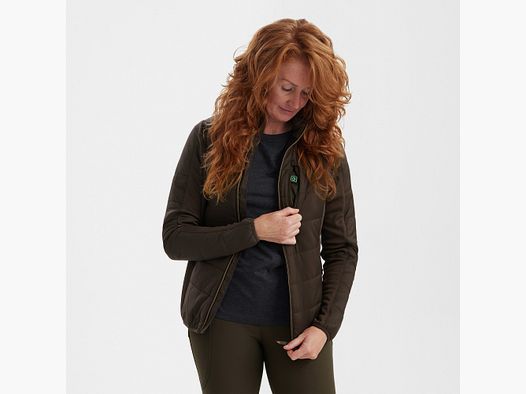 Deerhunter Lady Heat Padded Jacket Wood 34