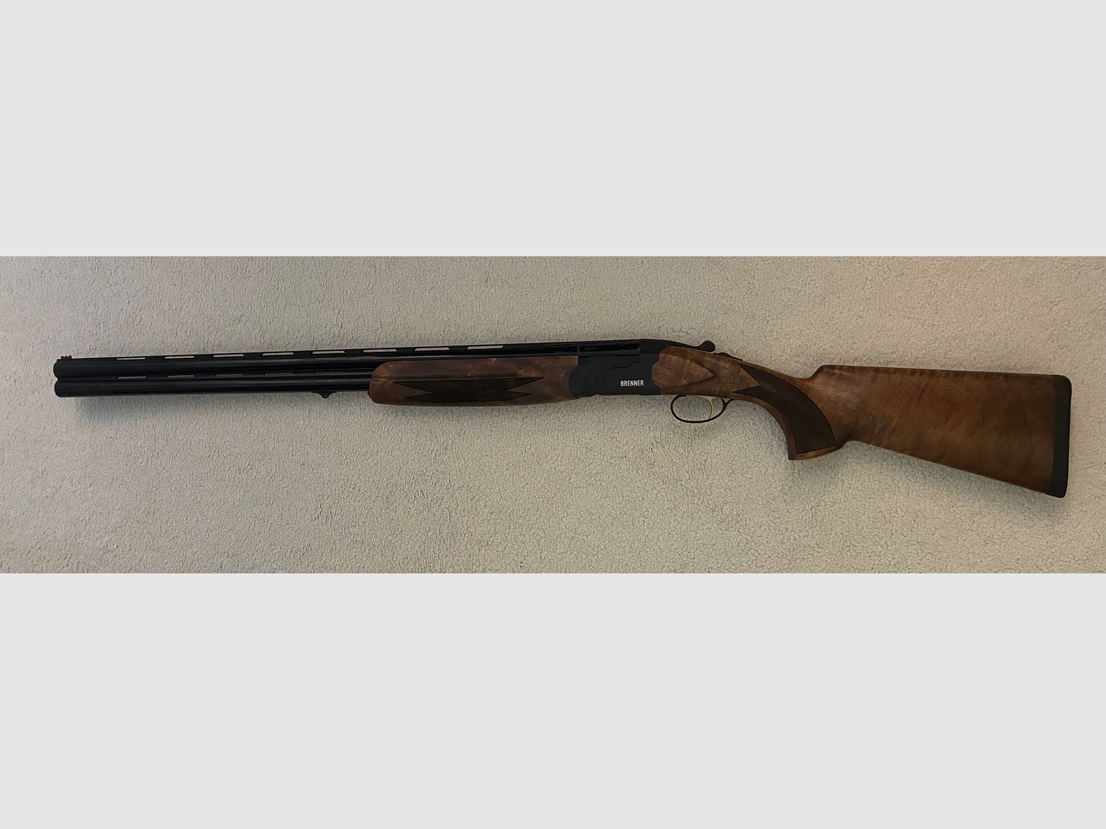 Brenner BF18 BF 18 71cm 12/76 Garantie side-by-side shotgun side-by-side shotgun black zwart links ook rechts mogelijk aankoopbewijs koffer etc.
