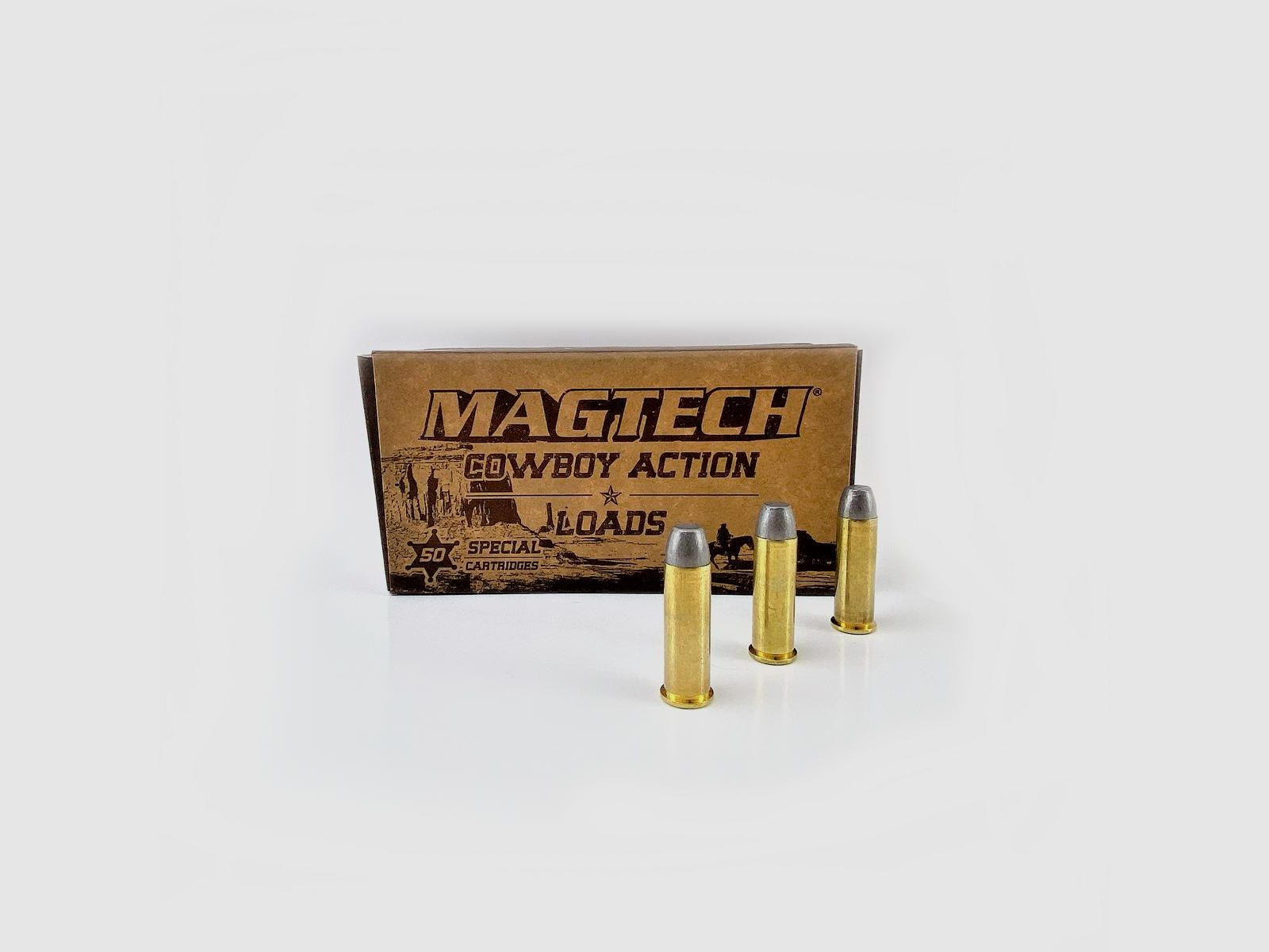MAGTECH Revolverpatrone .38Spec Blei-Flachkopf 158gr