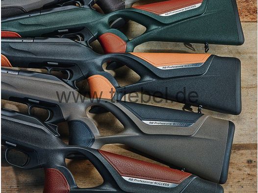 BLASER Supplément pour arme neuve, crosse : inserts en cuir pour R8 Professional & Ultimate