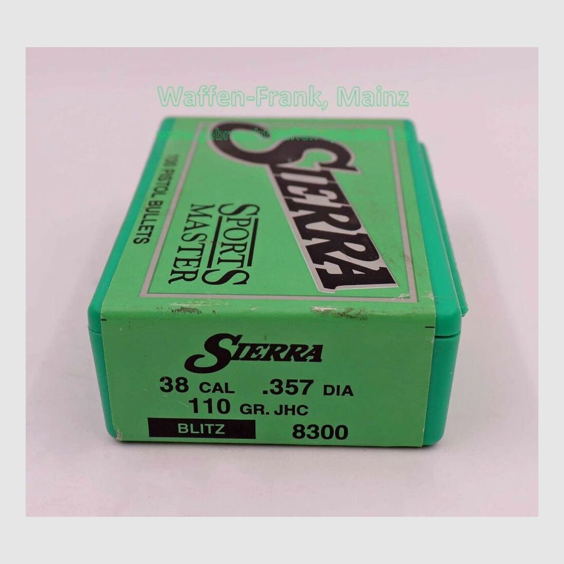 Sierra Bullets, Santa Fe FFW bullets .38 (.357)