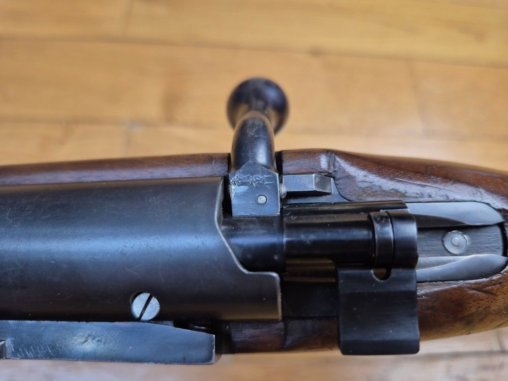 Zeer mooi trainingsgeweer DSM 34 van het Derde Rijk – 22LR – Zeldzame fabricage "GECO" – Wapen uit 1936 – Mono-serial nummer – Uitstekende staat – TBE++, afbeelding 33 van 34