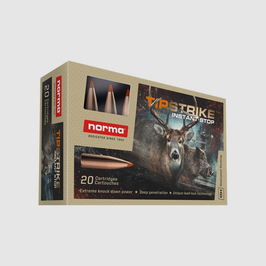 Norma Tipstrike Munition Kal.270WSM 140gr, Bild 1 von 3