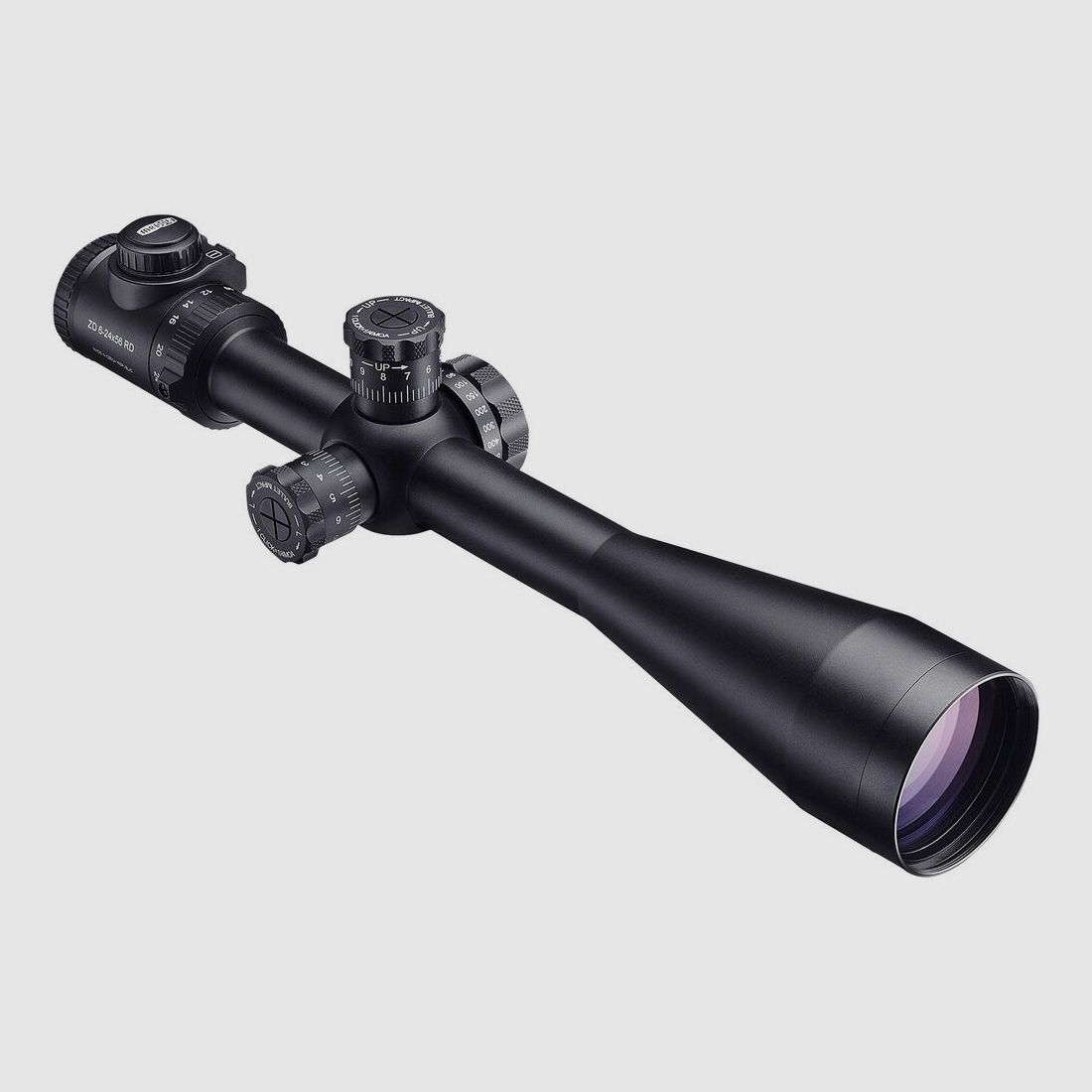 Meopta Zielfernrohr ZD 6-24x56 RD Absehen Mil-Dot 2 Absehen mit 1/4 MOA-Verstellung