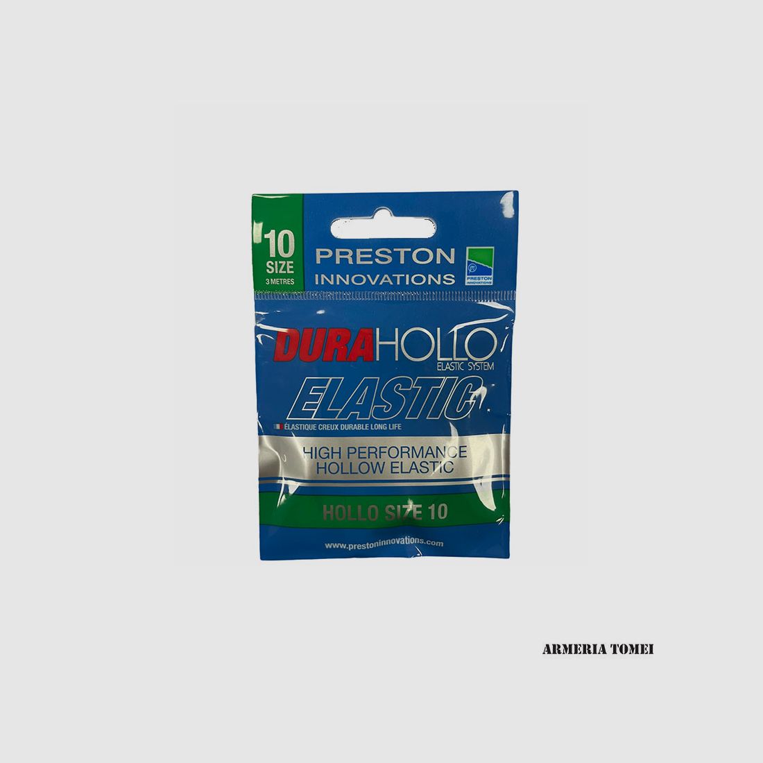 PRESTON – DURA HOLLO ELASTIC SYSTEM SIZE 10 / 3 METRES -GREEN