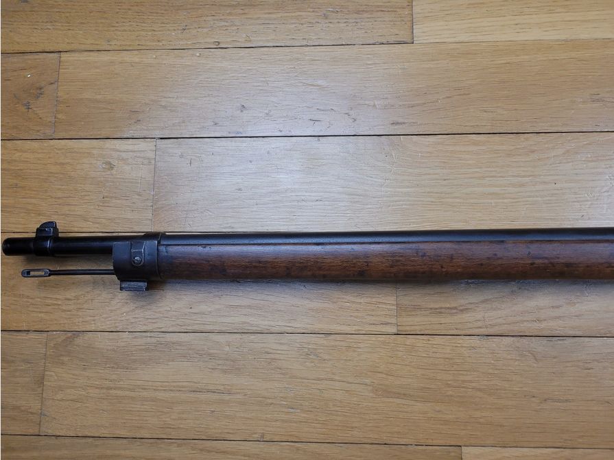 Sehr schönes Infanteriegewehr Carcano – Mod 1891 – Kal. 6,5×52 – in seiner unberührten Originalkonfiguration aus dem Ersten Weltkrieg – exzellenter Lauf – Holz und Nummer im Einklang – TBE, Bild 26 von 29
