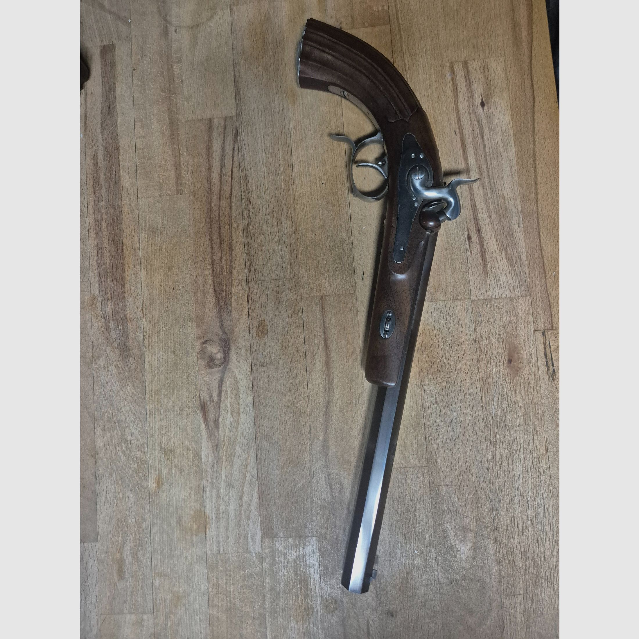 Percussion target pistol "Mang in Graz, image 2 of 4