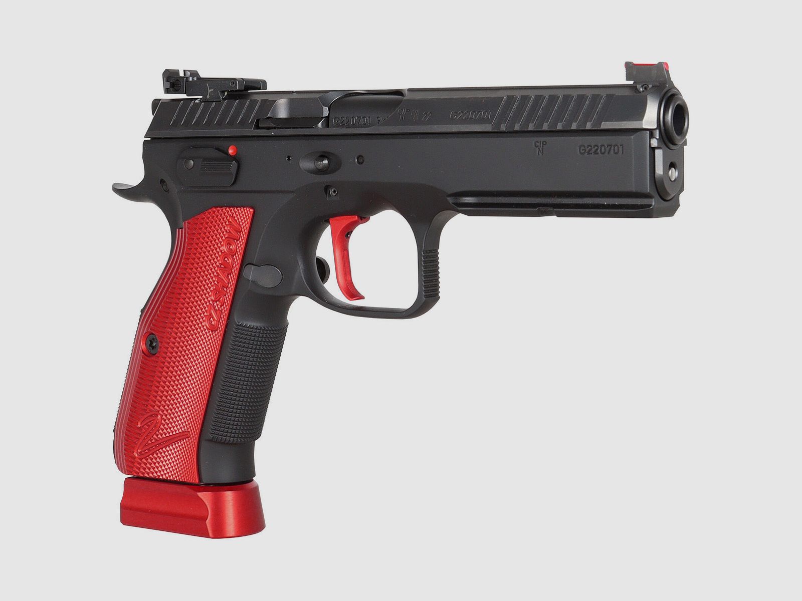 CZ Shadow 2 HOT RED, image 4 of 7