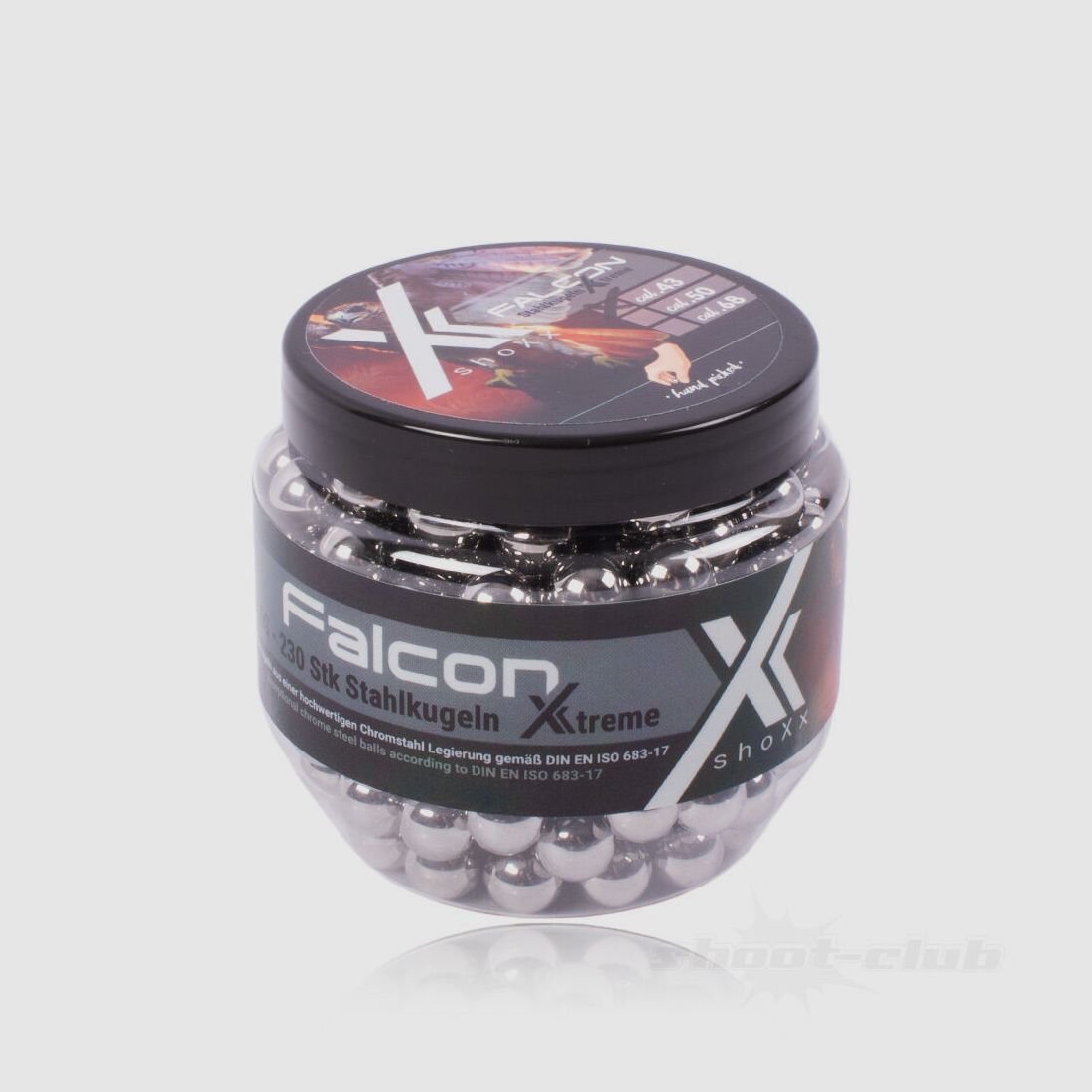 shoXx Falcon steel balls .43