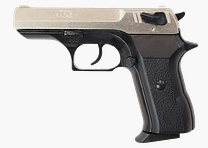 Record COP bicolor pistola de fogueo 9mm PAK